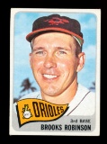 1965 Topps Baseball Card #150 Hall of Famer Brooks Robinson Baltimore Oriol