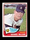 1965 Topps ROOKIE  Baseball Card #236 Rookie Dennis McLain Detroit Tigers