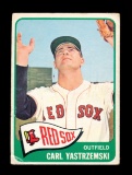 1965 Topps Baseball Card #385 Hall of Famer Carl Yastrzemski Boston Red Sox