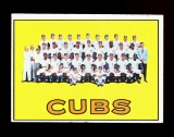 1967 Topps Baseball Card #354 Chicago Cubs Team Card