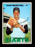 1967 Topps Baseball Card #500 Hall of Famer Juan Marichal San Francisco Gia