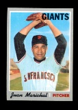 1970 Topps Baseball Card #210 Hall of Famer Juan Marichal San Francisco Gia
