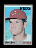 1970 Topps Baseball Card #580 Pete Rose Cincinnati Reds