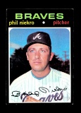 1971 Topps Baseball Card #30 Hall of Famer Phil Niekro Atlanta Braves