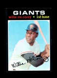 1971 Topps Baseball Cards #50 Hall of Famer Willie McCovey San Francisco Gi