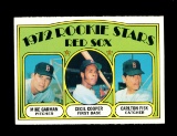1972 Topps ROOKIE Baseball Card #79 Red Sox Rookie Stars: Carlton Fisk-Ceci