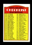 1972 Topps Baseball Card #103 2nd Series Checklist 133-263. Unchecked