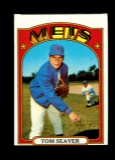 1972 Topps Baseball Card #445 Hall of Famer Tom Seaver New York Mets