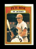 1972 Topps Baseball Card #560 Pete Rose In Action