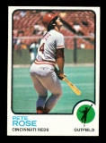 1973 Topps Baseball Card #130 Pete Rose Cincinnati Reds