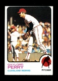 1973 Topps Baseball Card #400 Hall of Famer Gaylord Perry Cleveland Indians