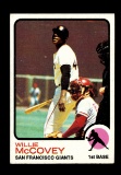1973 Topps Baseball Card #410 Hall of Famer Willie McCovey San Francisco Gi