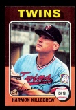 1975 Topps Baseball Card #640 Hall of Famer Harmon Killebrew Minnesota Twin