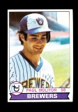 1979 Topps Baseball Card #24 Hall of Famer Paul Molitor Milwaukee Brewers