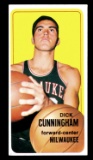 1970 Topps Basketball Card #49 Dick Cunningham Milwaukee Bucks