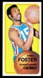 1970 Topps Basketball Card #53 Fred Foster Cincinnati Royals