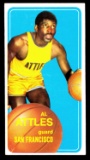 1970 Topps Basketball Card #59 Al Attles San Francisco /Golden State Warrio