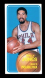 1970 Topps Basketball Card #83 Wally Jones Philadelphia 76ers