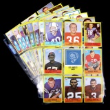 (40) 1967 Philadelphia Football Cards. Common Players EX to EX-MT+ (Some NM