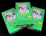 (3) 1990 Pro Set Series-1 Football Card Sealed 36 Count Wax Pack Boxes Mint
