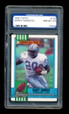 1990 Topps Football Card #352 Hall of Famer Barry Sanders Detroit Lions Gra