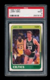 1988 Fleer Basketball Card #9 Hall of Famer Larry Bird Boston Celtics Grade