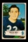 1954 Bowman ROOKIE Football Card #125 Rookie Whizzer White Chicago Bears