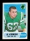 1968 Topps Football Card #195 Al Atkinson New York Jets