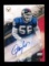 2015 Topps AUTOGRAPHED Football Card Hall of Famer Lawrence Taylor New York