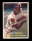 1957 Topps Baseball Card #20 Hall of Famer Hank Aaron Milwaukee Braves. Has