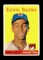 1958 Topps Baseball Card #310 Hall of Famer Ernie Banks Chicago Cubs. Small