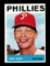 1964 Topps Baseball Card #254 Don Hoak Philadelphia Phillies
