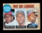 1968 Topps Baseball Card #3 National League RBI Leaders: Orlando Cepeda-Bob