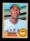 1968 Topps Baseball Card #410 Hall of Famer Ferguson Jenkins Chicago Cubs