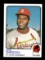 1973 Topps Baseball Card #190 Hall of Famer Bob Gibson St Louis Cardinals.