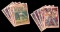 (10) 1987 Kelloggs Xograph 3D Baseball Cards Hall of Famers