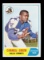 1968 Topps Football Card #216 Cornell Green Dallas Cowboys