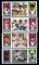 (4) 1993 Upper Deck B.A.T All Time Heros of Baseball Triple-Folders Basebal