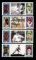 (4) 1993 Upper Deck B.A.T All Time Heros of Baseball Triple-Folders Basebal