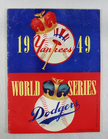 1949 Official World Series Program