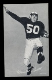 1948-52 Exhibit Football Card Vitamin Smith Los Angeles Rams