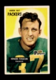 1955 Bowman Football Card #57 Howard Ferguson Green Bay Packers