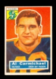 1956 Topps Football Card #115 Al Carmichael Green Bay Packers