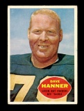 1960 Topps Football Card #59 Dave Hanner Green Bay Packers