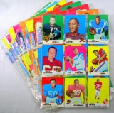 (70) 1969 Football Cards Mostly EX/MT+ Conditions