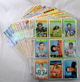 (131) 1972 Topps Football Cards Mostly EX + Conditions