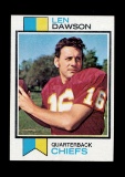 1973 Topps Football Card #335 Hall of Famer Len Dawson Kansas City Chiefs