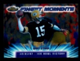 2000 Topps Finest Moments Football Card #1 of 7 Hall of Famer Bart Starr 