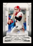 2009 Panini ROOKIE Football Card #172 Rookie Matthew Stafford Detroit Lions