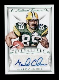 2015 Panini AUTOGRAPHED NUMBERED Football Card  Mark Chmura Green Bay Packers